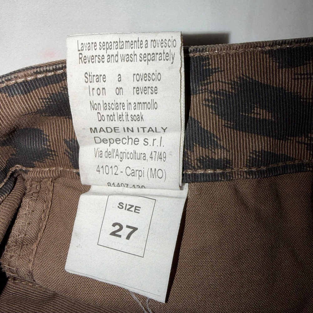 ANIYE BY Leopard Print Skinny Jeans Italy 27 NWT Mob Wife Indie Sleaze Animal - Picture 4 of 11